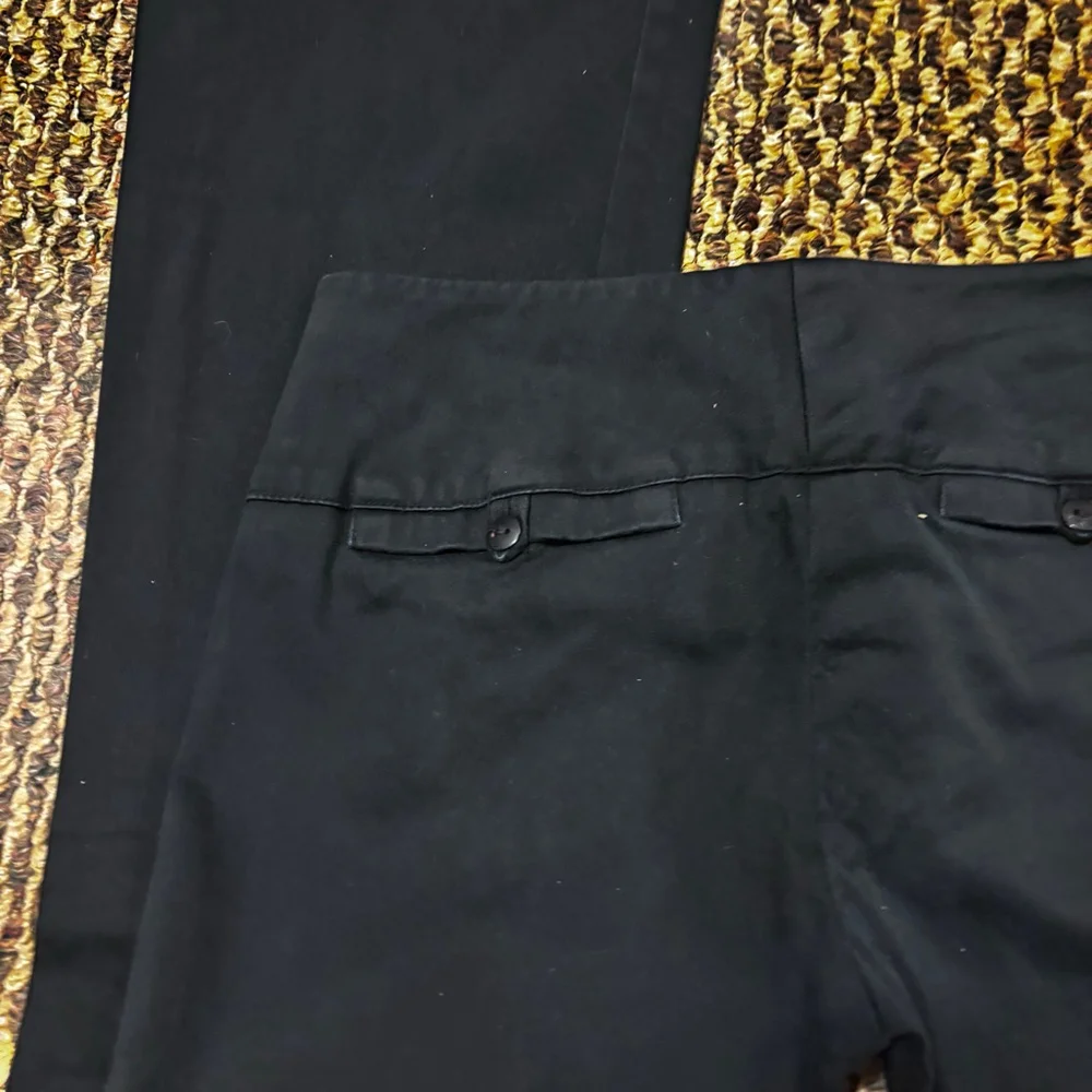 Vintage Low Rise Rampage Black Boot Cut & Flare Pants 0 - Picture 9 of 11